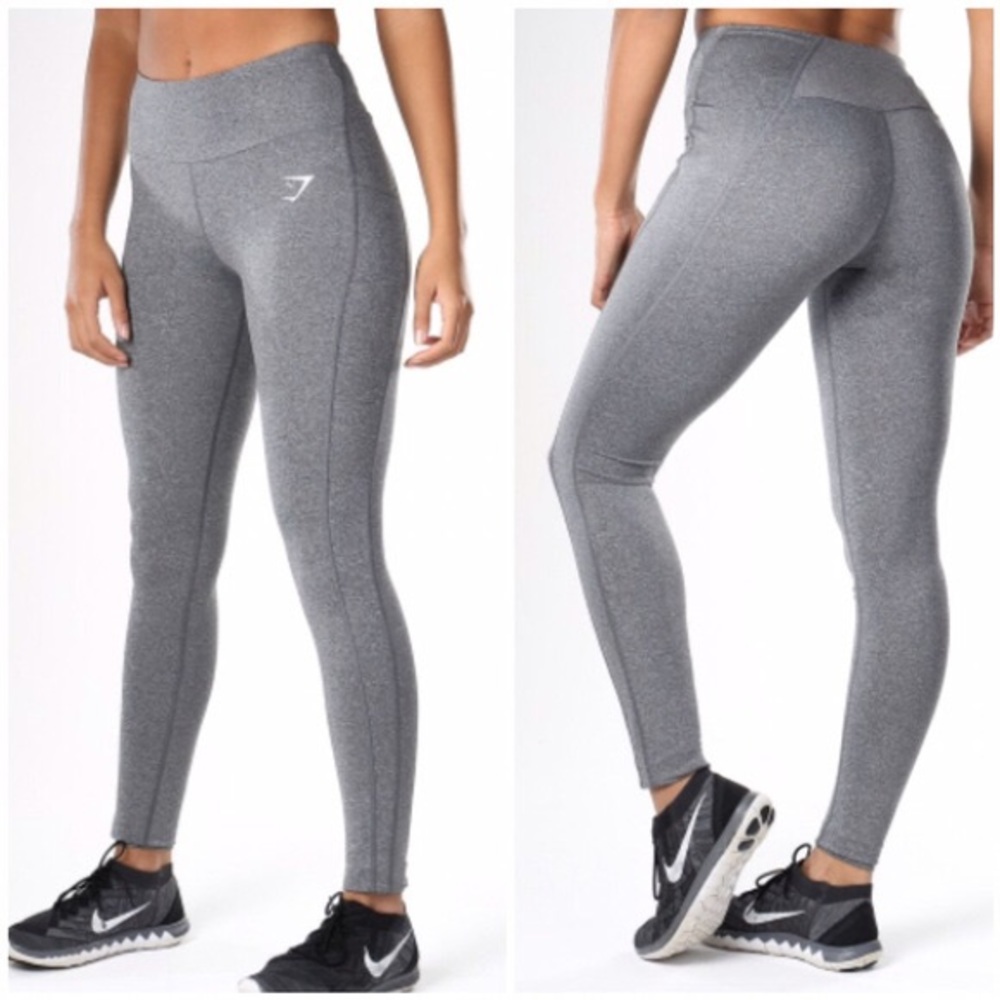 Grey Pocket ASPIRE Gymshark Leggings